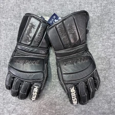 Hestra Size 7 Black Ski Gloves RSL Comp Vertical Cut Leather Racing Backcountry