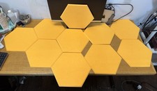 10 Pack Soundproof Acoustic Panels 12"x13.5" for Home Office Decoration