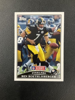 2009 Topps Kickoff #97 Ben Roethlisberger Pittsburgh Steelers