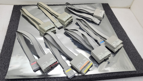 Lot of 7x HP Agilent E5346A High Density Probe Adapter Logic Analyzer Test Cable
