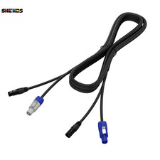 SHEHDS 1/2/3/5/10M Combination of PowerCon Plug and DMX Signal Line For Stage