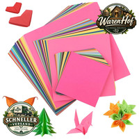 Origami Papier 300 Blatt Bunt 20X20 15X15 10X10Cm 70 G/M² Faltpapier
