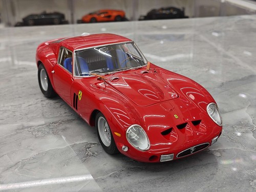 KYOSHO 1:18 Ferrari 250GTO Simulation Alloy Metal Car Model Collection Ornament - Picture 13 of 17