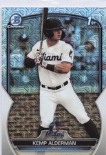 Kemp Alderman 2023 Bowman Draft #BDC-123 Chrome Japan Refractor