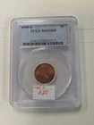 1945-S LINCOLN WHEAT CENT  PCGS MS 65 RD BEAUTIFUL COIN