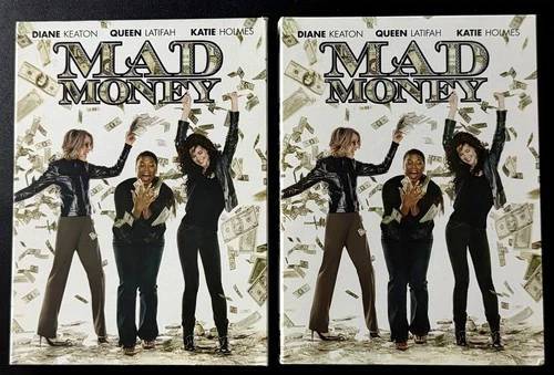 Mad Money (2008) DVD With Slipcover (Widescreen & Full Screen) 