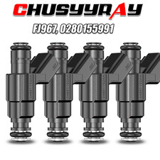 FOR MINI COOPER 2005 1.6 PETROL SET OF X 4 FUEL INJECTORS 0280155991