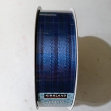 Kirkland Signature Blue Wire Edged Ribbon
