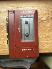 Sanyo Stereo Casstte Walkman Player, Model 4440, Tested And Working