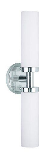 Lighting 10104-05 Aero 2-Light Bath Light, Chrome - Picture 2 of 3