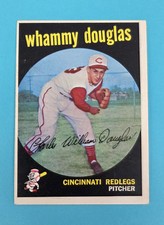 1959 Topps #431 Whammy Douglas Cincinnati Redlegs BASEBALL Card 9C