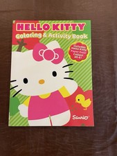 2009 HELLO KITTY Coloring  Activity Bk w/Kathy Paper Doll. NEW