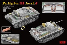 RFM5070 1/35 Panzer III J Upgrade Parts Set for Model Kits RFM2005