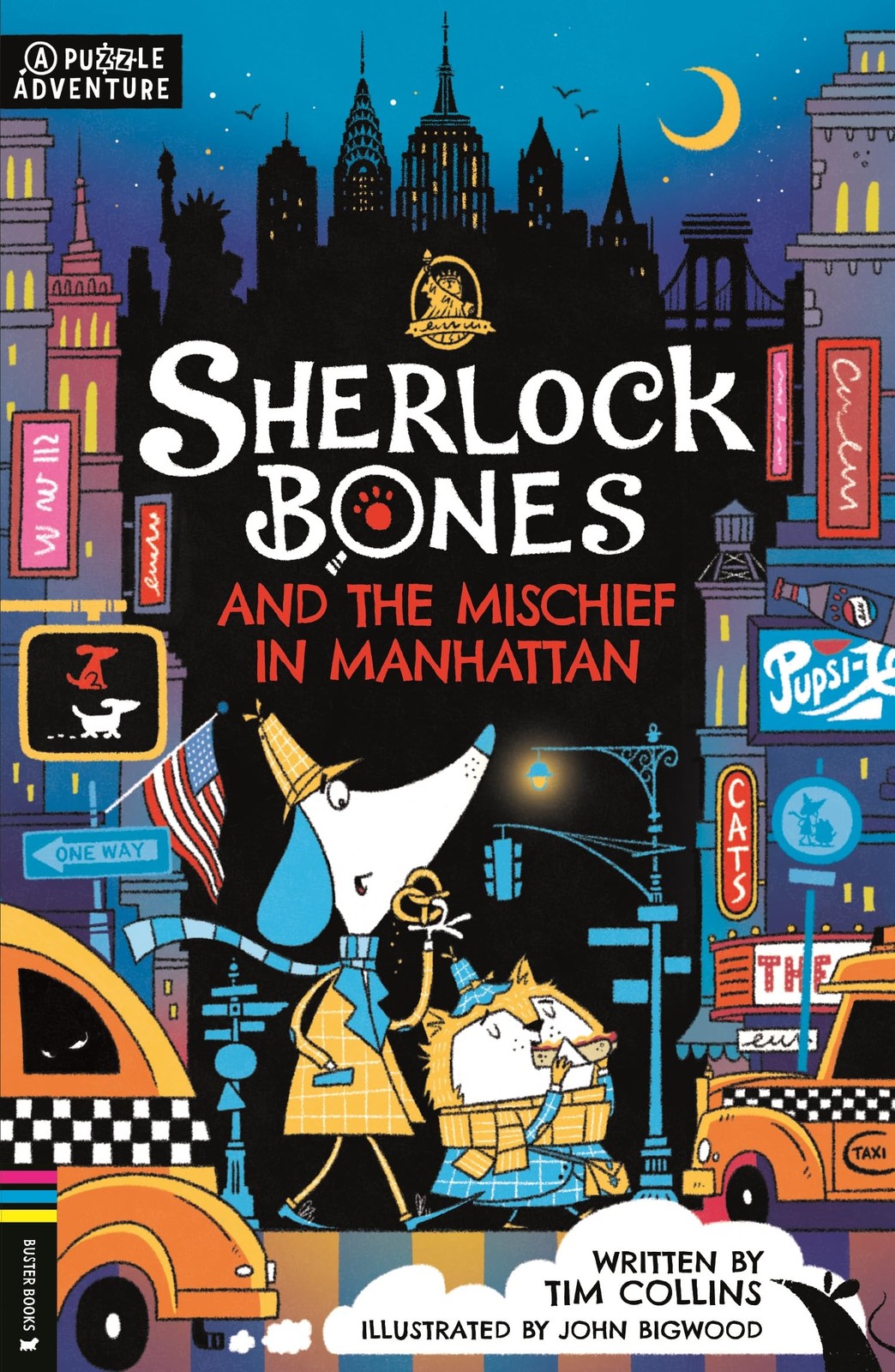 Sherlock Bones and the Mischief in Manhattan by Tim Collins (Paperback Book) - Image 4
