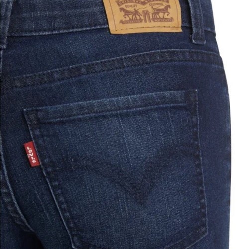 Levi's Jean Shorts Girls Stretched Cuff Blue & Light Blue 2 Pack Size 6 NEW - Picture 6 of 12