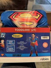 Halloween Costume Boy Toddler Size 2t DC Superman New