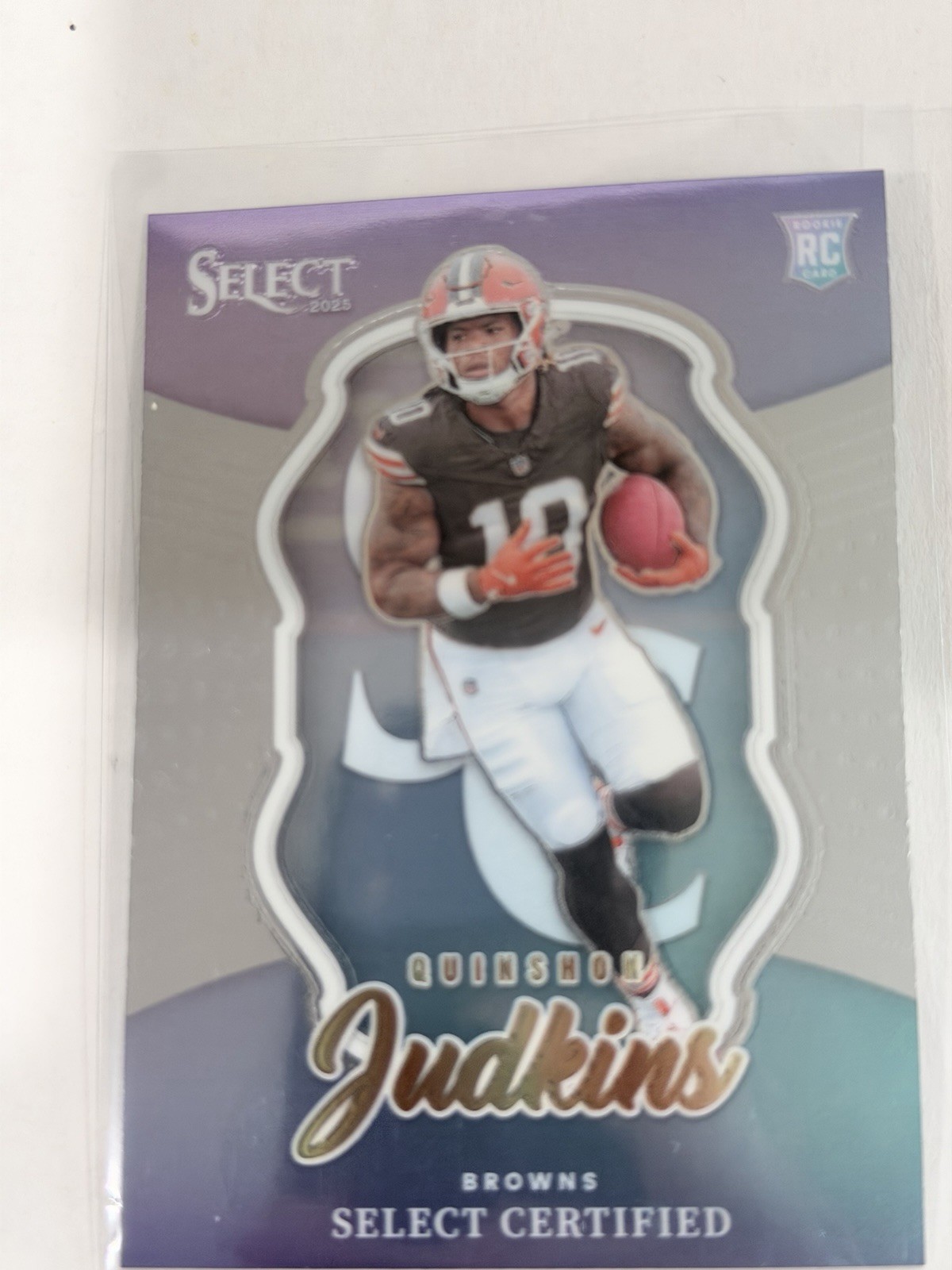 2025 Panini Select - Select Certified Rookies Quinshon Judkins #20 (RC)