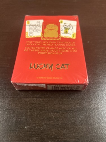 Lucky Cat Playing Cards - Picture 3 of 3