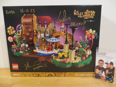 Lego 21360 signiert Willy Wonka und die Schokoladenfabrik Ideas cuusoo Neu