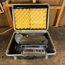Vintage AmpliVox S702 Amplifier & RadioShack Receiver Portable Audio System CASE