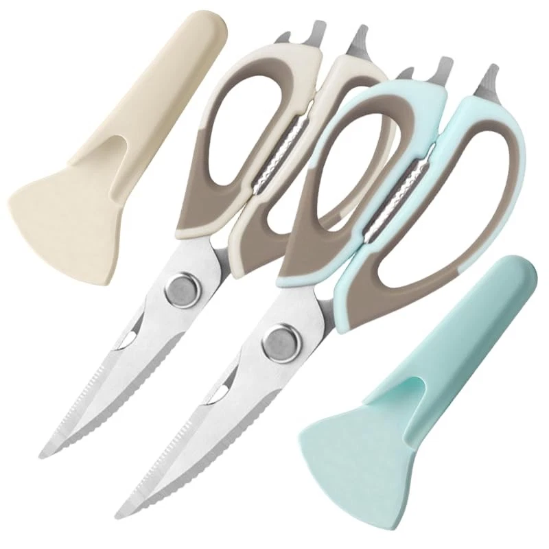 2 Pcs Heavy Duty Kitchen Shears for Food, Come Apart Design, Kitchen Scissors...