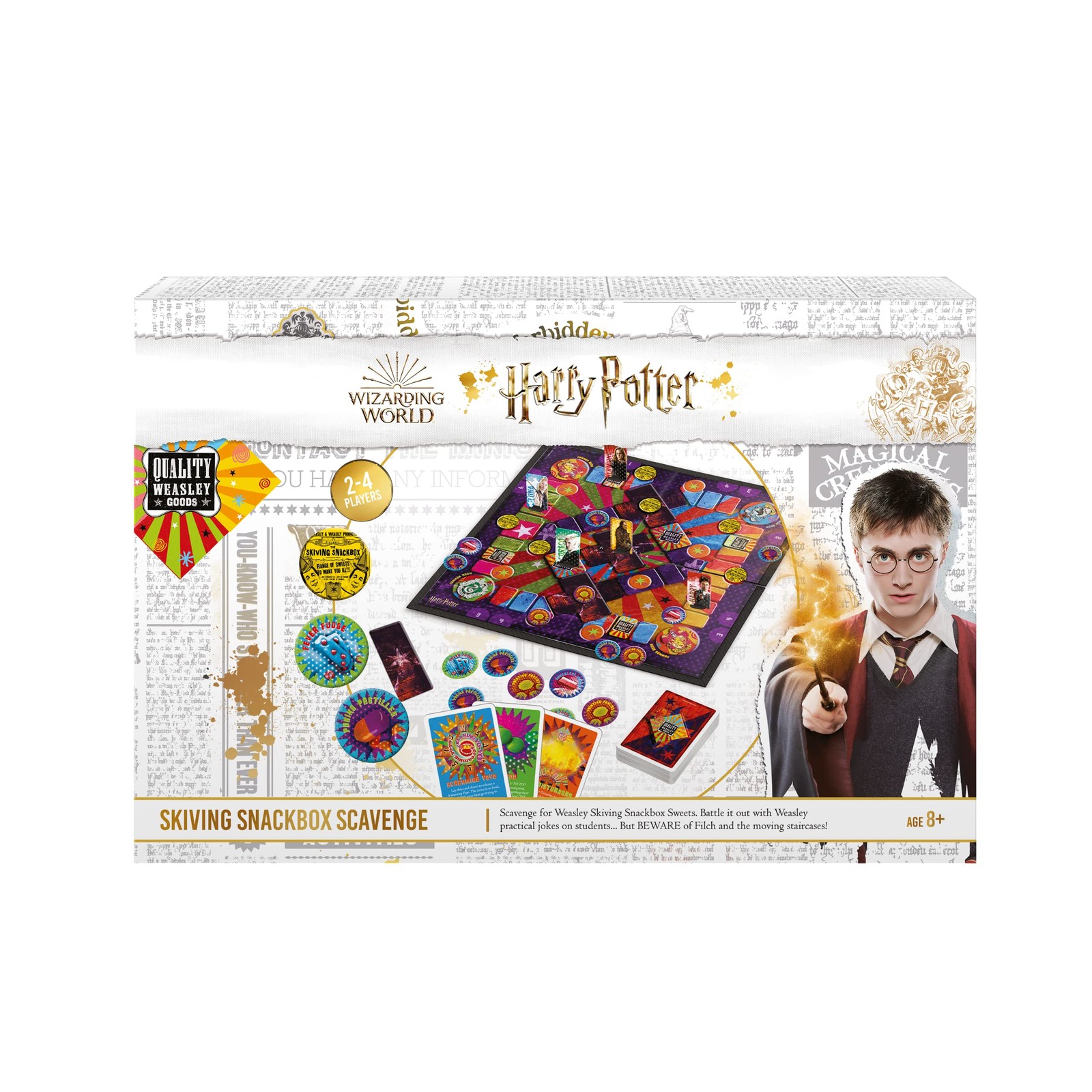 Настольная игра Cartamundi Harry Potter Skiving Snackbox Scavenge, Призывающая всех Гарри
