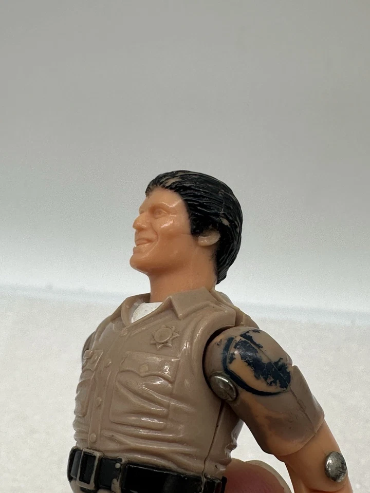 Figura de acción vintage CHiPs Ponch 3,75" Mego 1980 ver detalles Foto 3 de 4