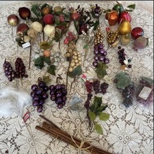 4 Pounds of Winter Fruit Crafting Supplies for Wreath Making, Home Decor, etc