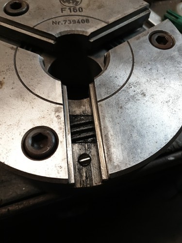 Forkardt ØF 160 mm Drei-Backenfutter Spannfutter Drehfutter - Bild 20 von 22