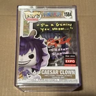 Jerry Jewel Signed Caesar Clown #1584 One Piece Funko w/ JSA COA And Armor