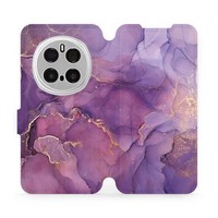 HandyhüLle Mit Klappe FüR Honor Magic7 Pro Mobiwear Case Cover Etui Violett
