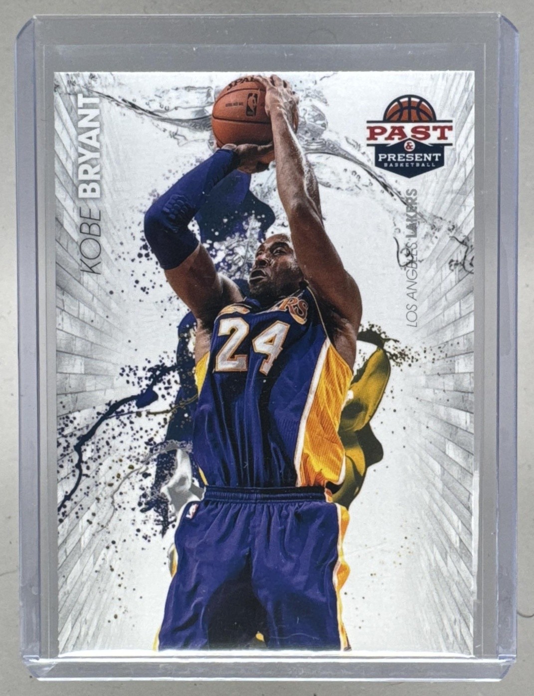 Kobe Bryant 2012 Panini Past & Present #9 Raining 3's