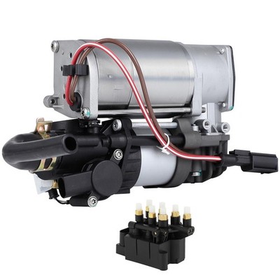 Air Suspension Compressor Pump with Valve Block for BMW for 740e xDrive