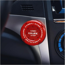 Car Push Start Button Cover,Fashionable Push to Start Button Cover for Car Decor