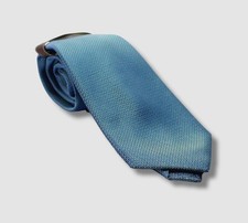 Tasso Elba Men's Green Blue Silk Textured Graziano Classic Neck Tie Size 58x3