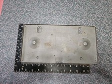 Vintage 1960s 1970s 1980s Metal License Plate Bracket. Unknown Fit