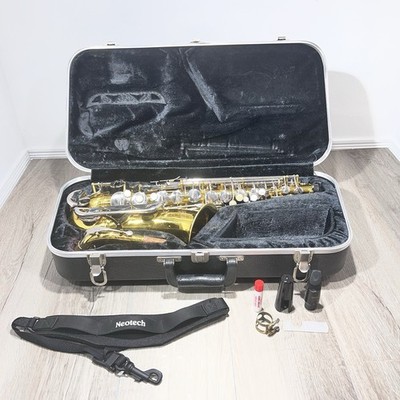 Vintage Conn 20M Alto Saxophone w/ Case Yamaha 4C Mouthpiece Neotech Strap