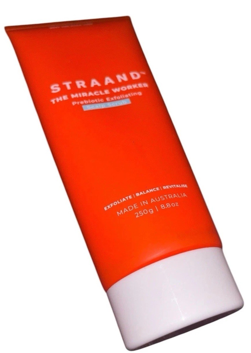 STRAAND THE MIRACLE WORKER PREBIOTIC SCALP SCRUB 250g Sealed Uk Seller Free pp