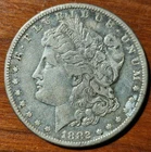 1882-S Morgan Silver Dollar-Fine