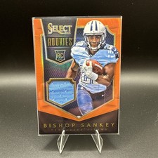 2014 Panini Select - Select Rookies Jersey Bishop Sankey #RJ-BS Orange Prizm /99