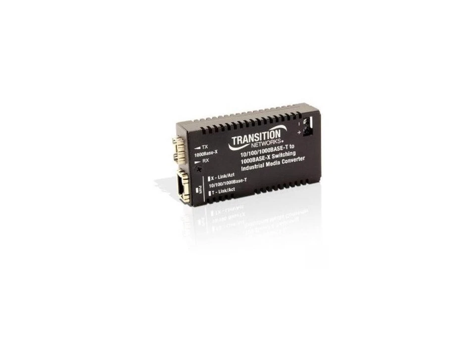 Transition Networks Hardened Mini 10/100/1000 Bridging Media Converter - Image 2 of 4