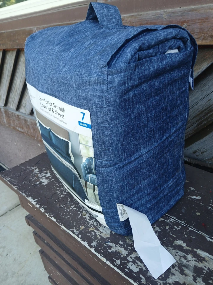 Juego de edredón 7 piezas tamaño queen Foto 3 de 4