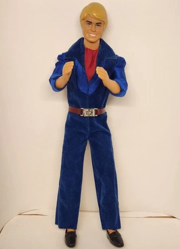 Vtg 1978 Mattel #2211 Superstar Ken Doll Jumpsuit & Shoes SNAP MISSING SEE PICS