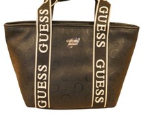 NEW W TAGS Guess Insulated Lunch Bag handle Tote Logo OAK PARK Travel Large