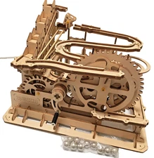 ROKR Marble Parkour Marble Run LG501 3D Wooden Puzzle BUILT Kit Mechanical Model