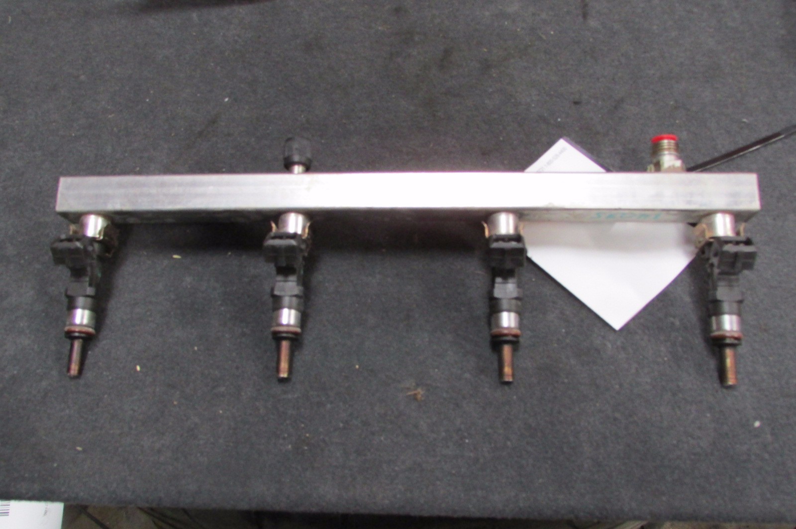 Ferrari F430, RH Fuel Rail With Injectors, Used, P/N 191392