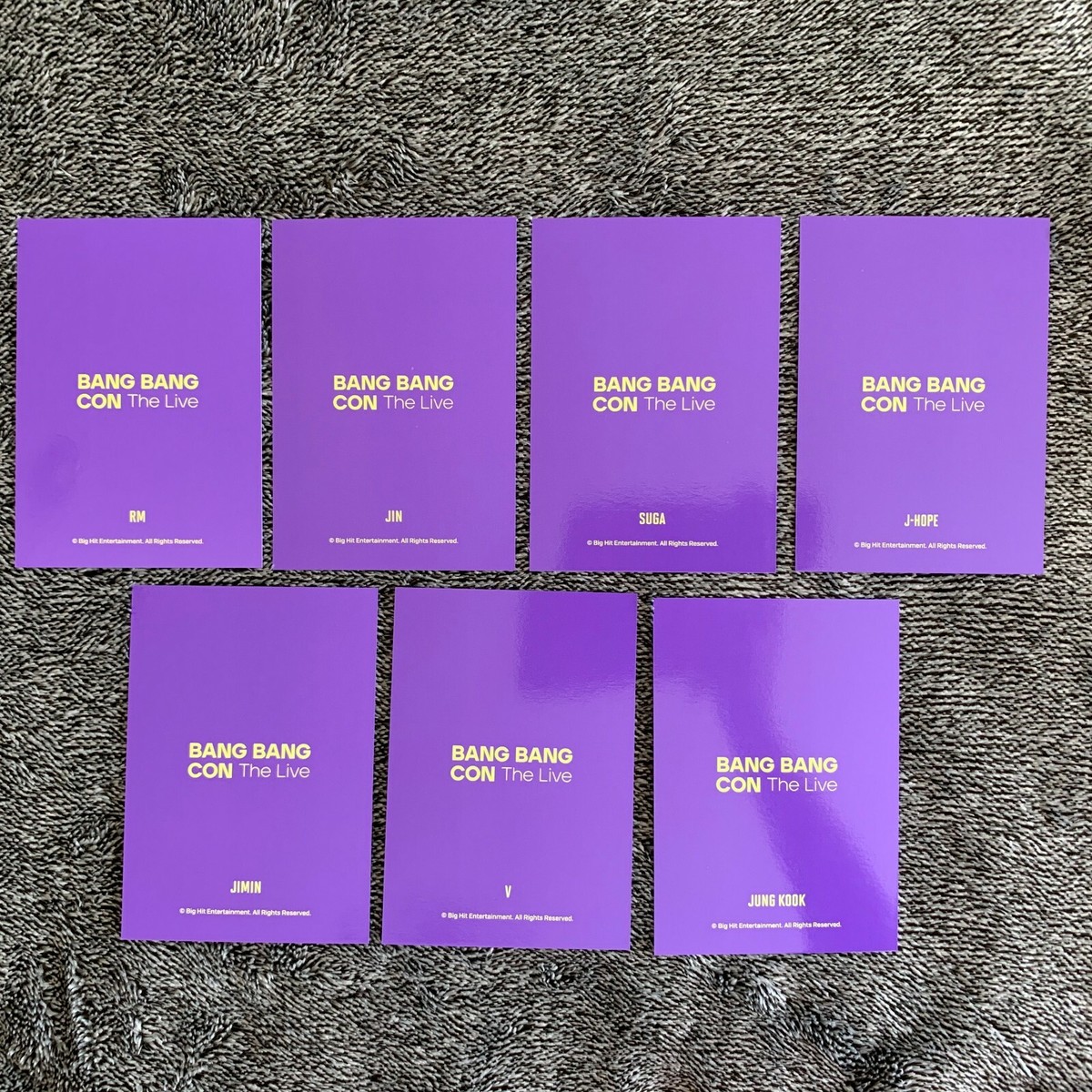 OFFICIAL BTS Bang Bang Con BBC Portable Charger Photocard PC READ
