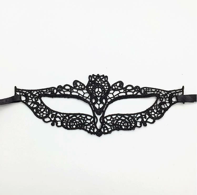 Sexy Women Black Lace Eye Face Mask Masquerade Party Ball Prom Halloween Costume - Image 3 of 4