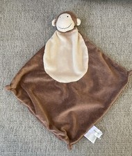 Angel Dear Brown Monkey Security Blanket Lovey Lovie Nunu