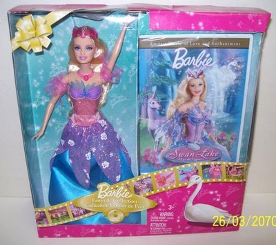 barbie swan lake doll collection